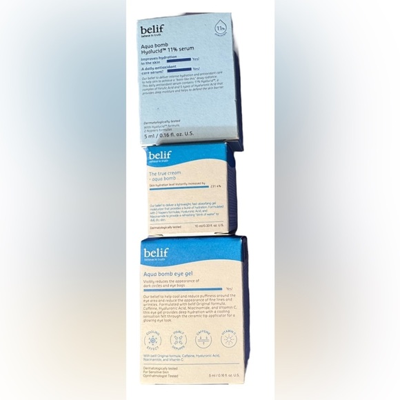 Belif Aqua Bomb Bundle for eyes & face 3 piece set! - Picture 16 of 16